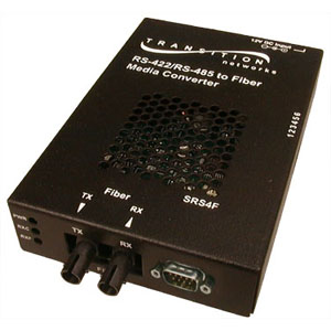 Copper to Fiber Media Converter Transition Networks, Inc SRS4F3114-100 ...