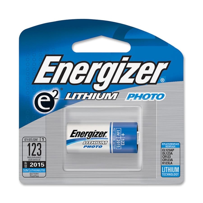 e2 EL123 Lithium Digital Camera Battery Energizer Holdings EL123APBP EVEEL123APBP