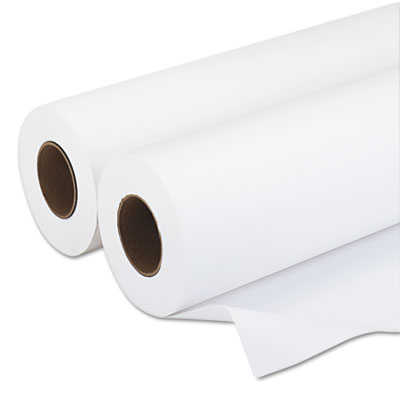 Printer Paper Roll on Wide Format Rolls  Inkjet Paper  20 Lbs   3  Core  36 X500 Ft  White