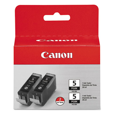 Canon Refurbished Printers on Pgi 5bk  Ink  2 Pack  Black Canon 0628b009 Cnm0628b009 Inks   Toners