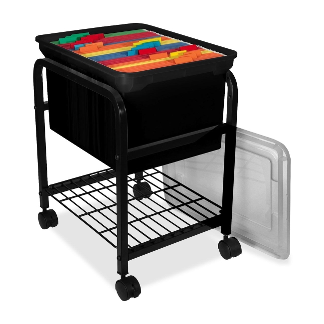 wheeled file tote