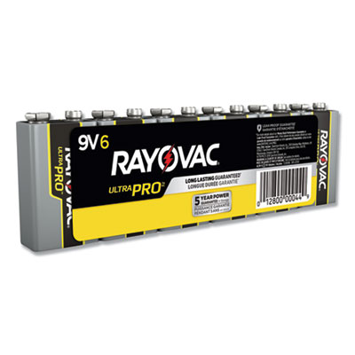 Industrial Printer on Industrial Plus Alkaline Batteries  9v  6 Pack Rayovac Al 9v Rayal9v