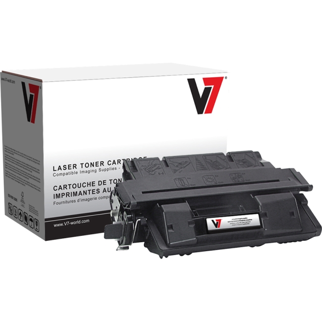 V7 Black Toner Cartridge For HP LaserJet 4000, 4000N, 4000SE, 4000T, 4000TN, 405 V727A