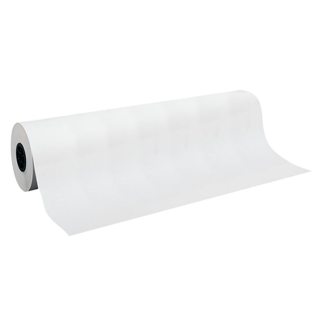 white packing paper roll