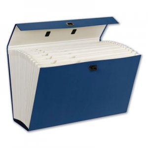 Advantus 34009 15 Gallon Legal/Letter Size Clear Plastic Rolling Storage Box