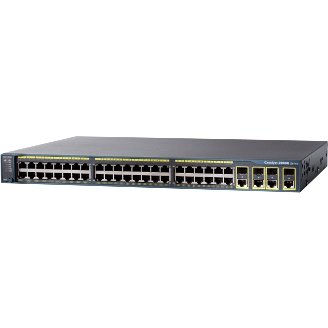Cisco Catalyst Ethernet Switch - Refurbished WS-C2960-48PSTL-RF WS ...