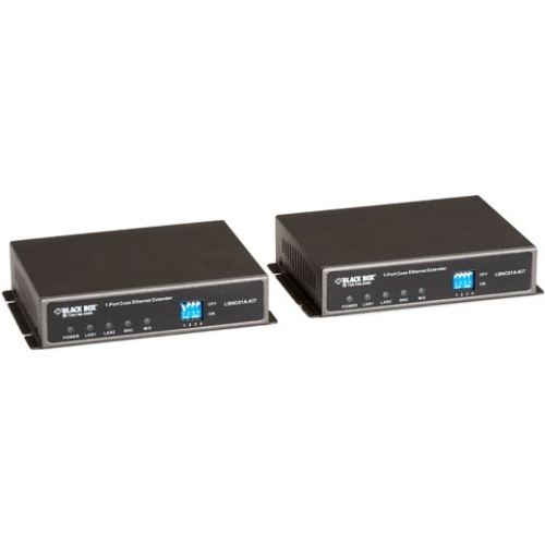 Startech Com 4 Port Usb 2 0 Over Cat5 Or Cat6 Extender Up To 165ft 50m Steel Black Office Depot