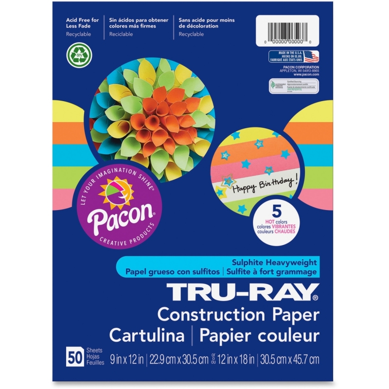 Construction Paper Gray - Pacon Creative Products