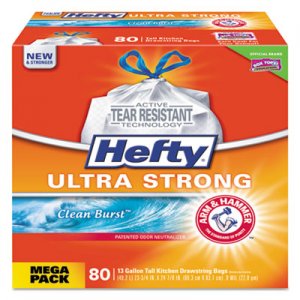 Hefty Ultra Strong Kitchen Drawstring Trash Bags (13 gal., 150 ct