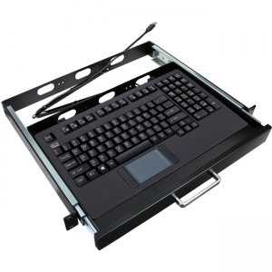 Adesso Touchpad Keyboard with Rackmount AKB-425UB-MRP AKB-425UB