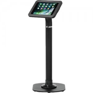 ArmorActive Pipeline Kiosk 24 in with Echo for iPad Mini 4 in Black with Baseplate 800-00001_00036