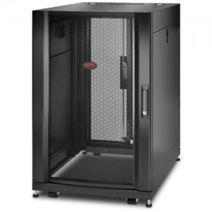 APC by Schneider Electric NetShelter SX 18U Server Rack Enclosure 600mm x 900mm w/ Sides Black AR3006