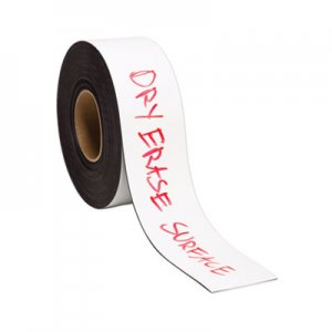 Buy MasterVision White Magnetic Dry-Erase Tape Rolls