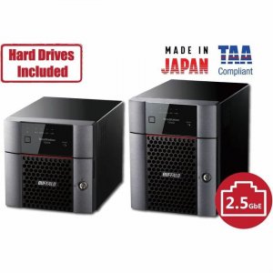 Buffalo TeraStation 3220DN Desktop 4 TB NAS Hard Drives Included TS3220DN1602 TS3220DN