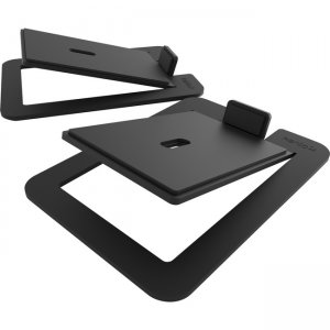Kanto Tilted Desktop Speaker Stands for Large Speakers - Black (Pair) S6