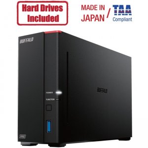 Buffalo LinkStation 8TB Hard Drives Included (1 x 8TB, 1 Bay) LS710D0801 710D