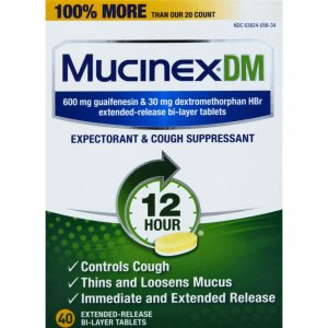 Mucinex DM Cough Tablets 05640 RAC05640