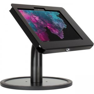 The Joy Factory Elevate II Countertop Stand Kiosk for Surface Go 3 | Go 2 | Go (Black) KAM502B