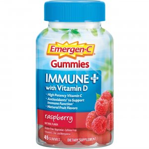 Emergen-C Immune+ Raspberry Gummies 10047 GKC10047
