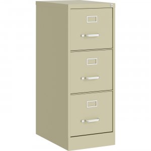 Lorell Fortress Series 22" Commercial-Grade Vertical File Cabinet 42296 LLR42296