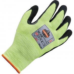 Ergodyne ProFlex Hi-Vis Nitrile-Coated Level 4 Cut Gloves 17814 EGO17814 7041