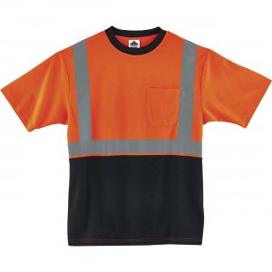 GloWear Type R Class 2 Front T-Shirt 22518 EGO22518 8289BK