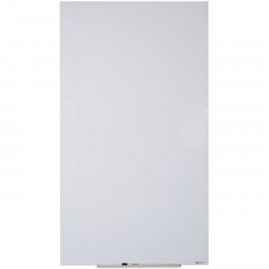 Quartet InvisaMount Vertical Glass Dry-Erase Board - 28x50 Q012850IMW QRTQ012850IMW