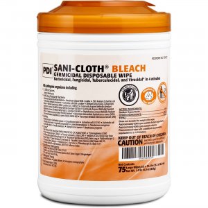 PDi Sani-Cloth Bleach Germicidal Wipes P54072 PDIP54072