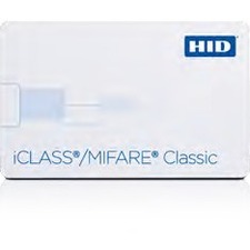 HID iCLASS/MIFARE Classic ID Card 2420PMGGMNN