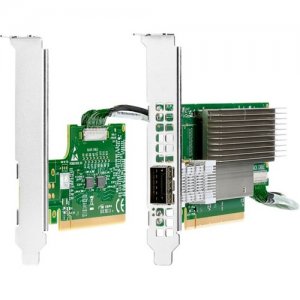 HPE InfiniBand HDR/Ethernet 200Gb 1-port QSFP56 MCX653105A-HDAT PCIe 4 x16 Adapter P23664-B21