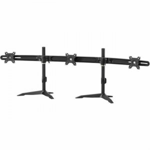 Amer Mounts Triple Monitor Mount Stand Max 30" Display AMR3S30