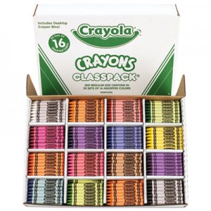 Crayola 520008 Classic Color Crayons Tuck Box - 8 Colors